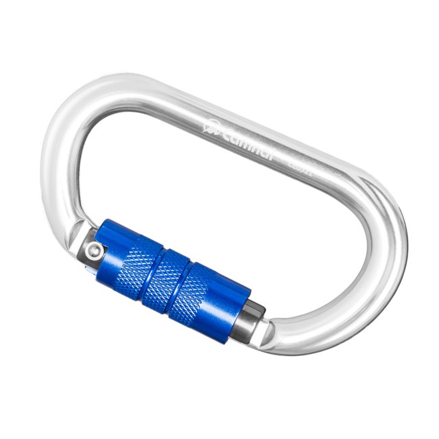 25KN mosquetón de en D de seguridad abierta hebil de seguridad para deportes al aire l herramienta de hardware Auto Sunnimix Mosquetón de escalada en roca