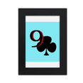 thumbnail image 1 of Happiness Club 9 Poker Desktop Photo Frame Picture Display Art Painting Exhibit, 1 of 3