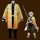 thumbnail image 1 of Conjunto de disfraz de Cosplay de Demon Slayer de anime para niños Conjunto de traje de Tanjirou Nezuko -autoeuro, 1 of 3