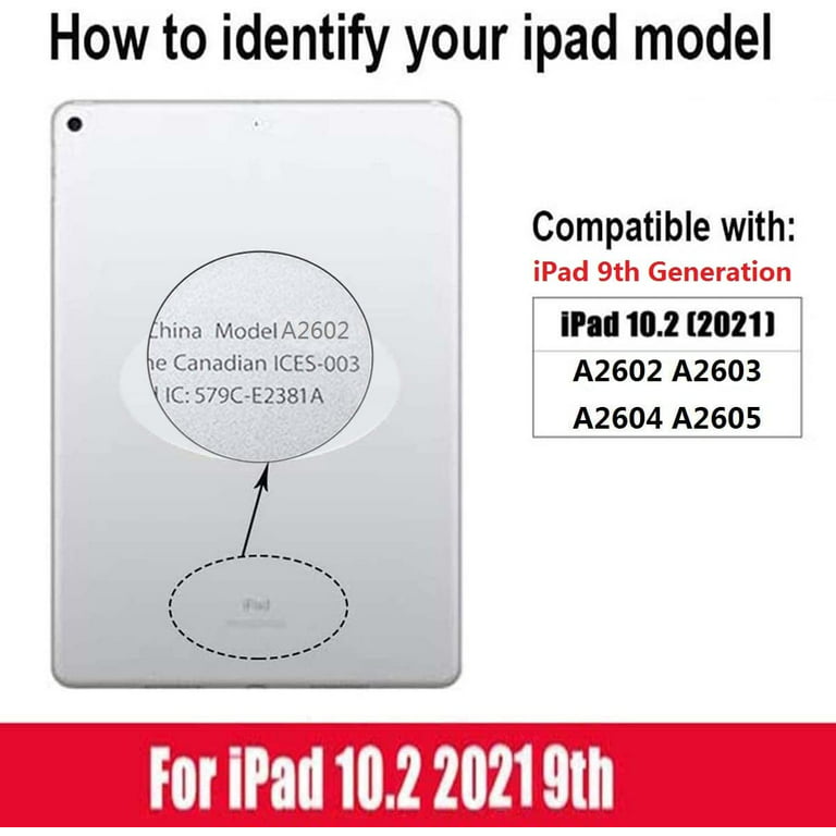 iPad 9 10.2 2021 9th A2603 A2604 A2605 A2602 Digitizer Touch Screen Lens  Glass