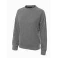 thumbnail image 3 of MixMatchy Women's Soft and Comfy Basic Pullover Crewneck Fall Sweatshirt, 3 of 4