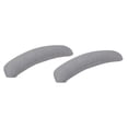 thumbnail image 2 of 2 fundas para reposabrazos de silla de juego extraíbles y lavables para silla giratoria. Gris claro, 2 of 6