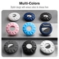 thumbnail image 4 of Vena 1 Pack For Apple AirTag Holder For Kids, AirTag Kids Hidden Silicone Case with Invisible Pin for Child/Elderly/Pets Collar/Shoe, Black, 4 of 9
