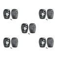 thumbnail image 1 of relayinert Car Key Shell Vehicle 2 Buttons Case Portable Automobile Modification Repair Upgrade Replacement for Clio/ for Modus/Kangoo 5Set, 1 of 4