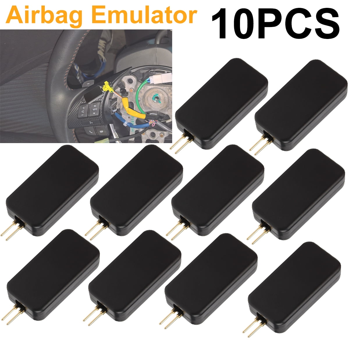 LineYDI Car Air Bag Simulator Diagnostic for Car SRS System Repair Simulator,10 Pcs