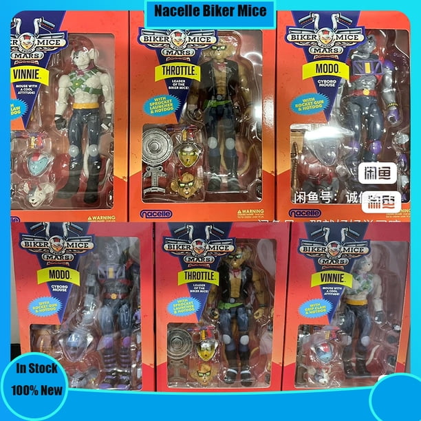 Gónelle-figura DE ACCIÓN DE motero Mice de Mars Throttle Modo Vinnie, modelo Original de Anime, muñeco de juguete, regalos en Stock