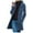 Z-211Blue, variant on FAOWME Women's Vintage Coat With Pockets Long Sleeve Turndown Collar Solid Color Mid Length Slim Comfortable Elegant Jacket For Autumn Winter Daily Wear,Blue,M