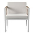 thumbnail image 2 of SEI Meubles Wallmond 2-PC Coussiné Chaise d'Extérieur en Naturel/blanc, 2 of 3