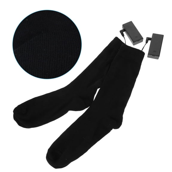 FELTECHELECTR 1 Set Electric Heat Socks Thermal Socks for Winter Outdoor Cold Weather