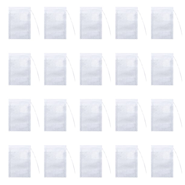 FELTECHELECTR 200 bolsitas de filtro de té desechables, bolsitas de té de hojas sueltas, artículos para el té
