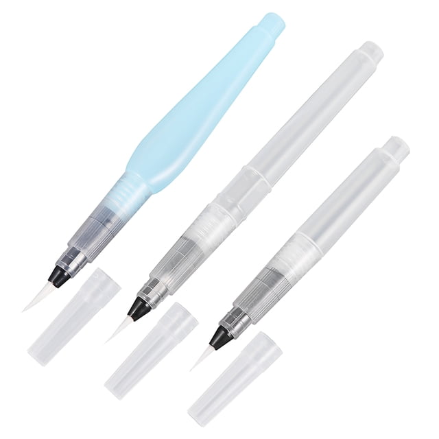 TABLETREANDS 1 De Plumas Para Tinta Analógica Multicolor Con Pincel Para Pintura Y Escritura
