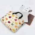 thumbnail image 5 of 16" Laptop Briefcase for Work Travel Laptop Shoulder Bag Carrying Handbag Laptop Case Colorful Autumn Leaves Pattern, 5 of 8