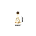 thumbnail image 3 of dfutuy Christmas LED Light Decoration with Suction Cup Hook Christmas Tree Snowflake Snowman Battery Powered Indoor Bedroom Window Display Holiday Lights Warm White, 3 of 6