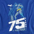 thumbnail image 2 of Batman Rooftop Women's T Shirt, Royal, Medium, 2 of 6