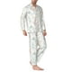thumbnail image 2 of Balery Sea Animals Pijama para Hombre de Dos Piezas con Manga Larga, Conjunto de Dormir y Descanso Suave con Bolsillos-Medium, 2 of 7