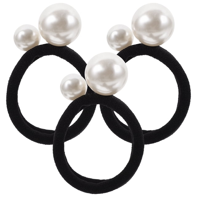 PTOOTP 3 piezas de bandas elásticas para el cabello, accesorios para el cabello para mujeres y niñas