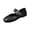 Black, variant on Xfvqtps Womens Mary Jane Flats Casual Shoes Buckle Strap Loafers Square Toe Flat Shoes for Women Comfortable Padded Insole Adjustable Buckle Everyday Shoes Retro Style Black