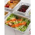 thumbnail image 7 of 60 Pack 8x6 Disposable Aluminum Pans Aluminum-Foil-Pans-Tin-Foil-Baking-Pans-Tin-Trays-Food-Containers-for-Meal-Prep-Cooking-Roasting-Heating, 7 of 7