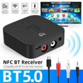 thumbnail image 1 of Receptor Bluetooth para automóvil NFC Adaptador de audio inalámbrico Bluetooth Dispositivo de recepción de música Vogacara  EL4782-00B, 1 of 2