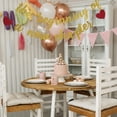 thumbnail image 3 of 1 Set of New Beginning Glitter Banner Party Decoration for Wedding Graduation Retirement, 3 of 7