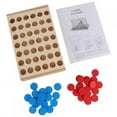 thumbnail image 2 of Juego De Damas Juguetes Educativos, Damas De Tablero De Madera, Cubierta Deslizante Bidireccional Para Niños Ccdes Otros, 2 of 8