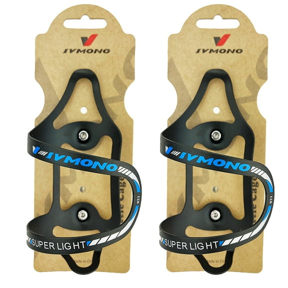 Two Super Light Aluminum Mountain Bike Water Bottle Cages Bike Frame Bottle Holders