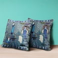 thumbnail image 4 of Amrita Sen Designs CAPL1003BrCDS-ZP-18x18 18 x 18 in. Empress Hall Broadcloth Indoor & Outdoor Zippered Pillow - Blue, White & Purple, 4 of 6