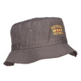 thumbnail image 5 of Vietnam Veteran Embroidered Bucket Hat - Charcoal OSFM, 5 of 5