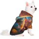 thumbnail image 2 of Fotbe Forest Koala Sudadera con Estampado para Perros Pequeños – Suéter con Capucha para Mascotas, Tela Suave de Forro Polar con Bolsillo-Small, 2 of 7