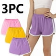 thumbnail image 2 of Odeerbi 3 Pack Boys Girls Cotton Dolphin Shorts Soft Lightweight Summer Shorts Para 1-8 Años, 2 of 9