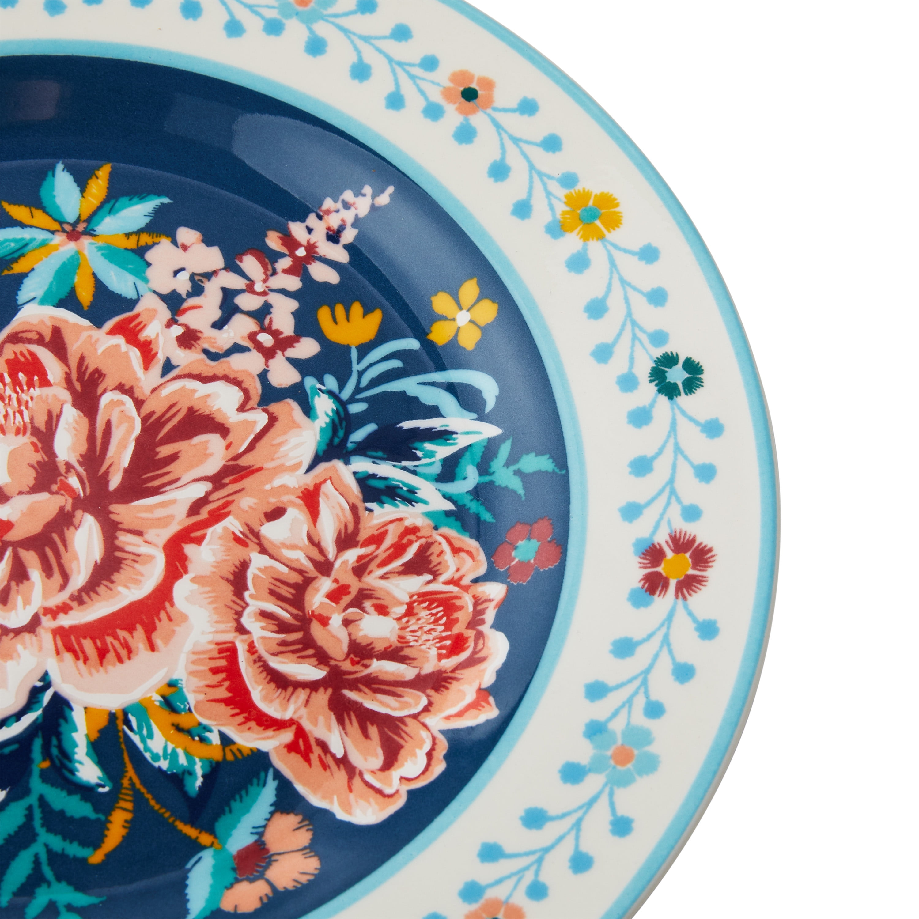 The Pioneer Woman Keepsake Floral Stoneware Salad Plate