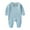 Light Blue, variant on Baby Boy Bodysuits Long Sleeve Organic Onesies Organic Cotton Onesies 12 Month Girl Clothes Baby Sleep Clothes Blue Onesies For Baby Boy