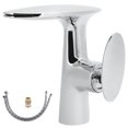 thumbnail image 1 of Waterfall Faucet Hot Cold Mixing Water Tap with Single Handle for Home Bathroom KitchenInternational Thread G1/2, 1 of 14