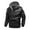 Black#H, variant on HAPIMO Sales Men's Motorcycle Leather Jacket Quilted Warm Jacket Multi Pocket Thickened Detachable Hooded Plus Size Hooded Jacket Black M