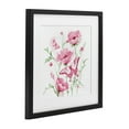 thumbnail image 3 of Stupell Industries Pink Province Poppies Black Framed Print Under Glass design by Paul Brent, 13 x 13, 3 of 10