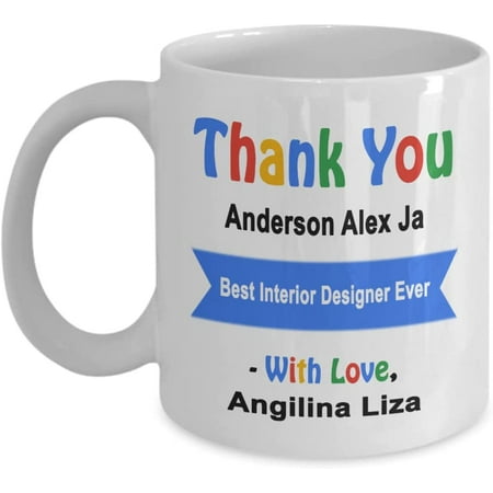

Personalized Interior Designer Mug Best Interior Designer Mug Custom Interior Designer Mug Interior Designer Gifts Custom Gift for Interior Designer Interior Designer Thank you Gift