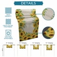 thumbnail image 6 of Summer Sunflowers Table Runner 70 Inches, Botanical Country Flowers Leaves Bed Runner Dresser Scarves Tabletop for Indoor Outdoor Parties/Ceremony/Banquet, 13" x 70", 6 of 9