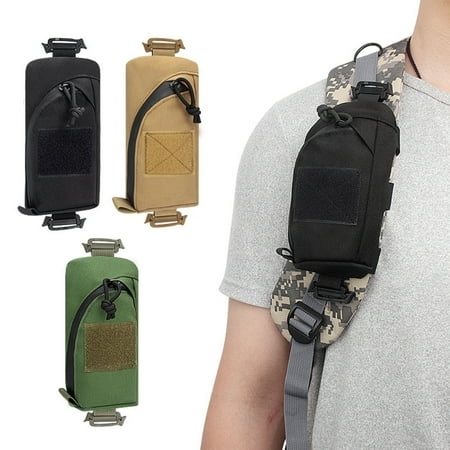 

Shenmeida Molle Shoulder Tool Bag Backpack Attachment for Hunters First Responders Public Safety Hikers and Travelers