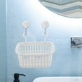 thumbnail image 1 of Luxshiny 3Pcs Over Door Basket Light Grey Hanging Kitchen Storage Organizer for Home Space Saving, 1 of 8