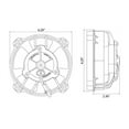 thumbnail image 2 of SPAL 30103018 4'' 12 Volt Puller Low Profile Fan, 2 of 8