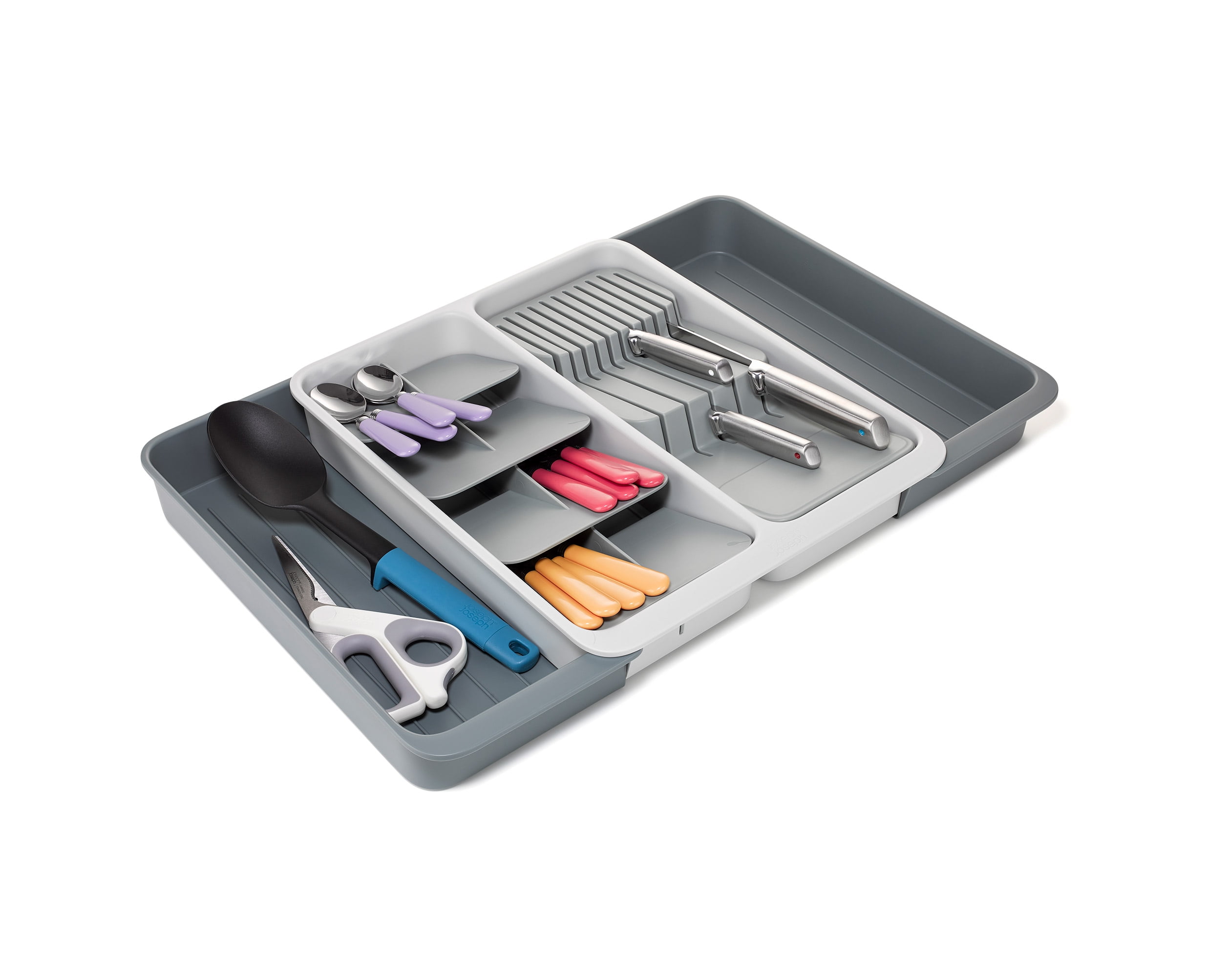 Joseph Joseph DrawerStore Bamboo Expandable Cutlery, Utensil and