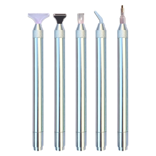 Pluma de taladro de pintura de diamante LED pluma de taladro de punto con herramienta de pincel de diamante 5D ligero MFZFUKR BST3013576-4