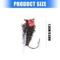 thumbnail image 4 of YongCo 10lots Fly Fishing Baits with Fish Attractant Realistic Corrosions Resistant, 4 of 11