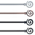 thumbnail image 2 of Lavish Home Spiral Curtain Rod, 2 of 2