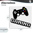 thumbnail image 4 of Stupell Industries Eclectic Playful Pixel Gaming Canvas Art, 17 x 17, by Marcus Prime, 4 of 8