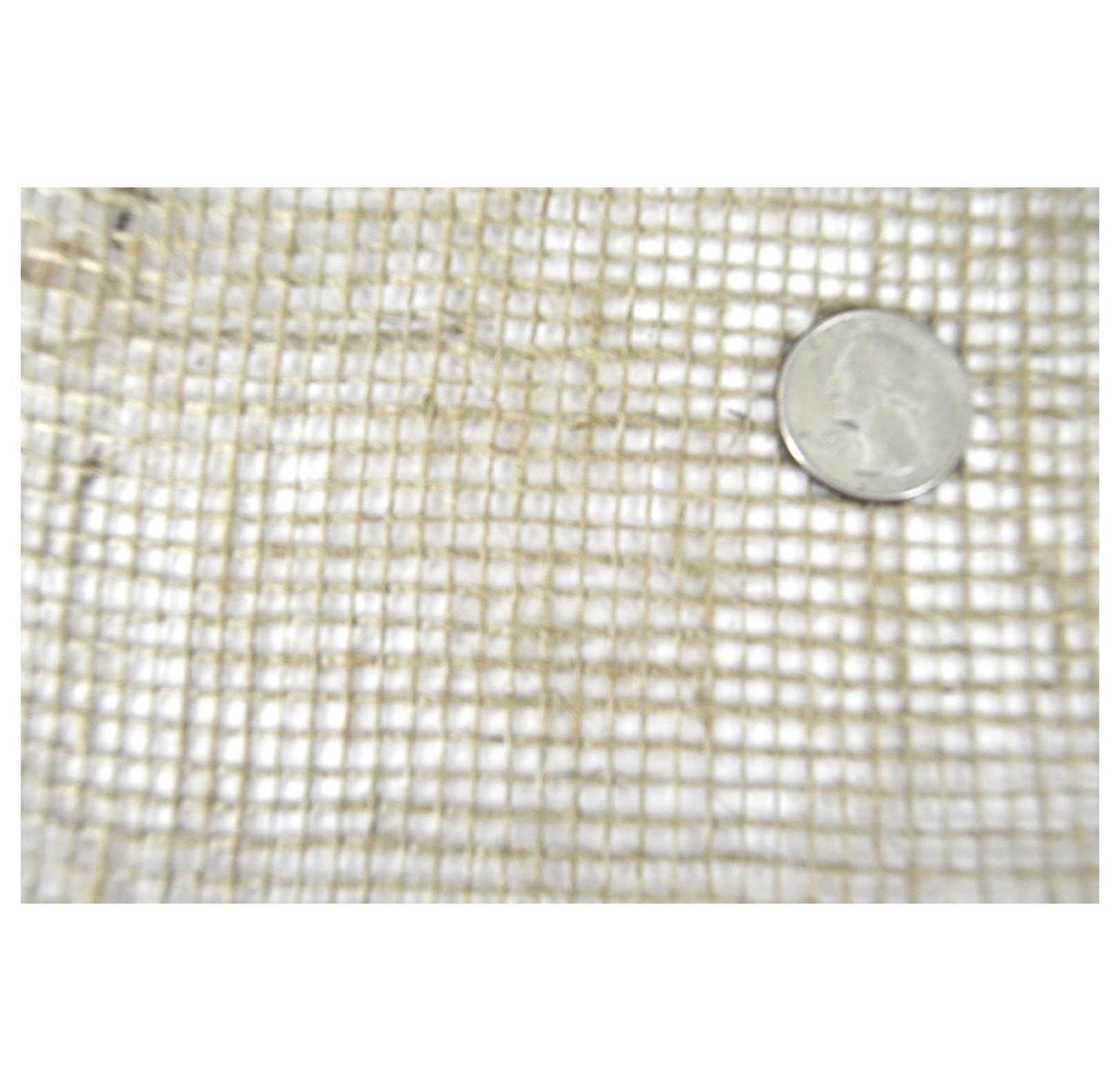 , 3103, Weed Barrier Fabric, Natural Burlap, 3' X 150', Tan