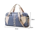 thumbnail image 1 of Bolsa De Ejercicios Bolsa de fitness para mujer Bolsa de hombro deportiva Oxford de gran capacidad para fútbol al aire libre Sywqhk Para Estrenar, 1 of 6