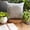 Grey & Silver, variant on Custom Pillow Case, Silver Pillow Shams, Beaded Tree Pillow Sham, 24x24 inch (60x60 cm) Pillow Shams, Square Silk Shams, Pillow Shams, Modern Style, Floral Pattern - The Silver Tree