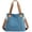 Blue, variant on The Tote Bag for Women, Canvas Work Travel Handbag with Strap Top-Handle Casual Retro Crossbody Shoulder Bag