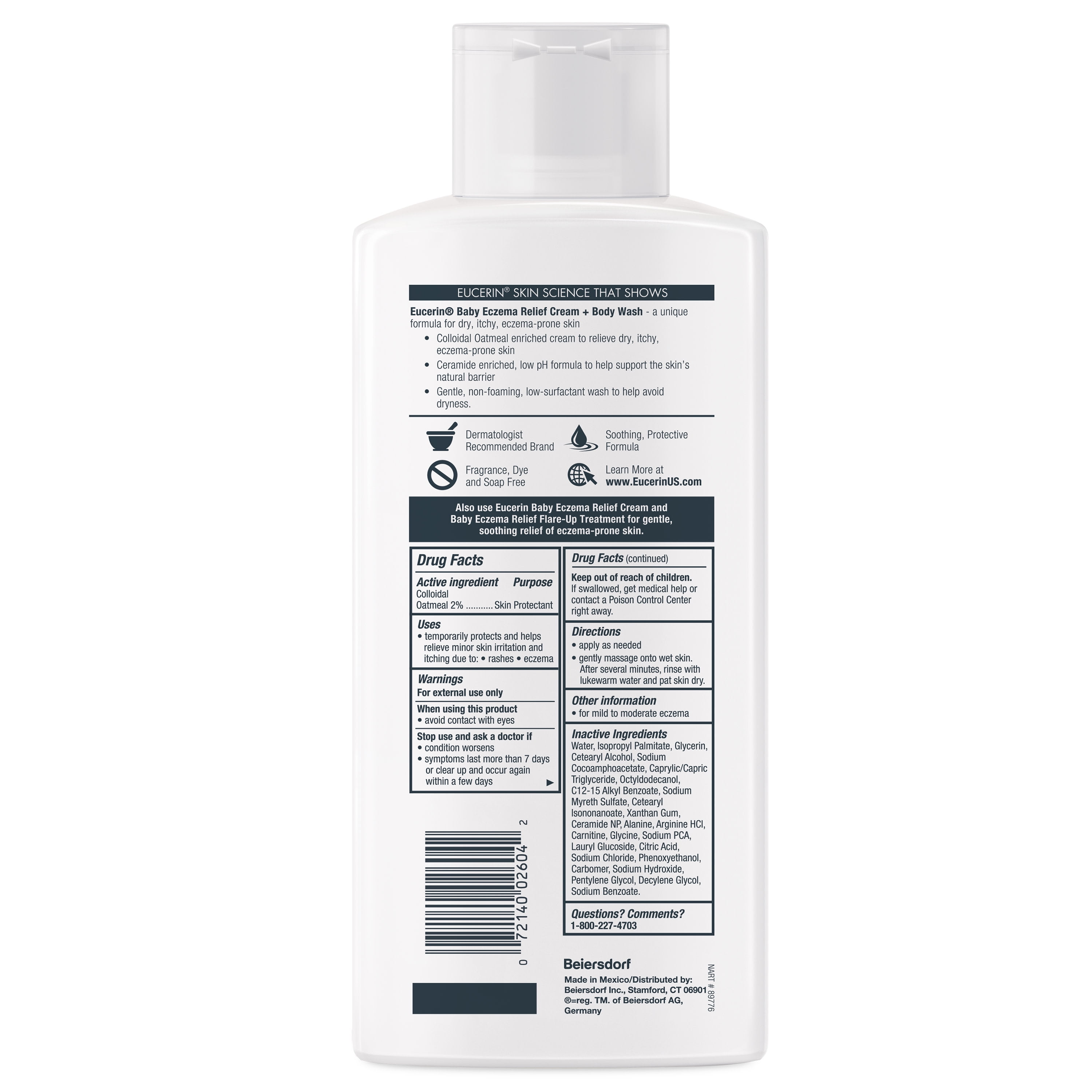 Eucerin Body Wash Coupons